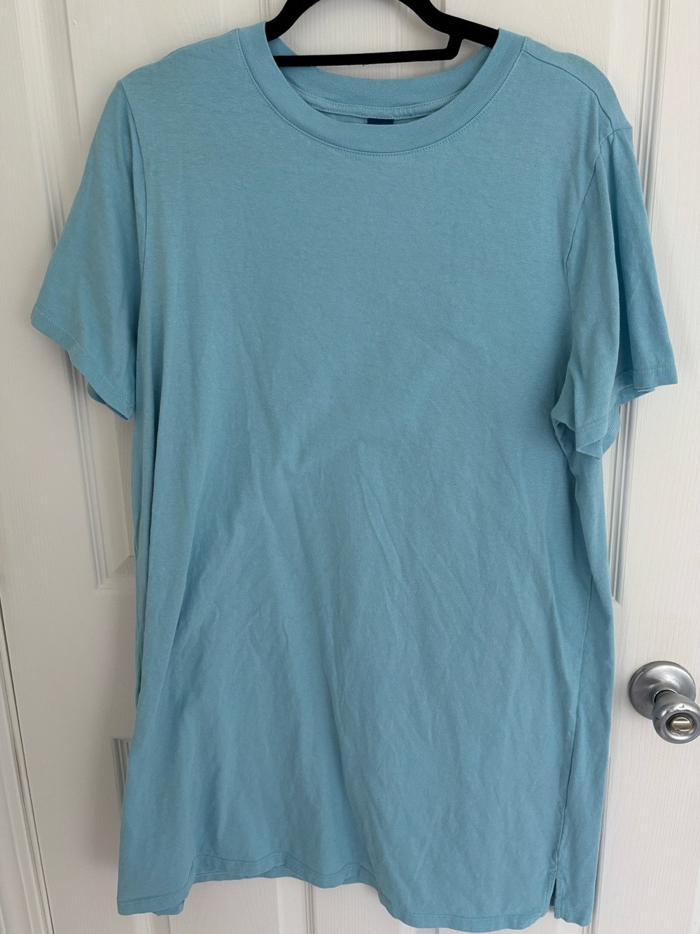 Old Navy Mini TShirt Dress Light Blue
